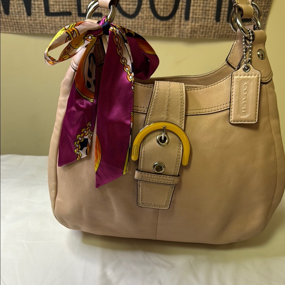 ✨ Coach Bleecker Buckle Hobo Shoulder Bag – Style F17219‎ - Picture 2 of 14